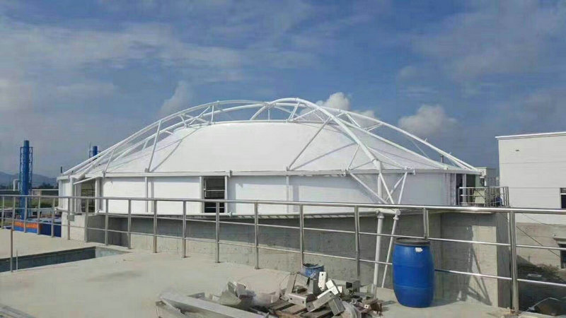 膜結構污水池加蓋